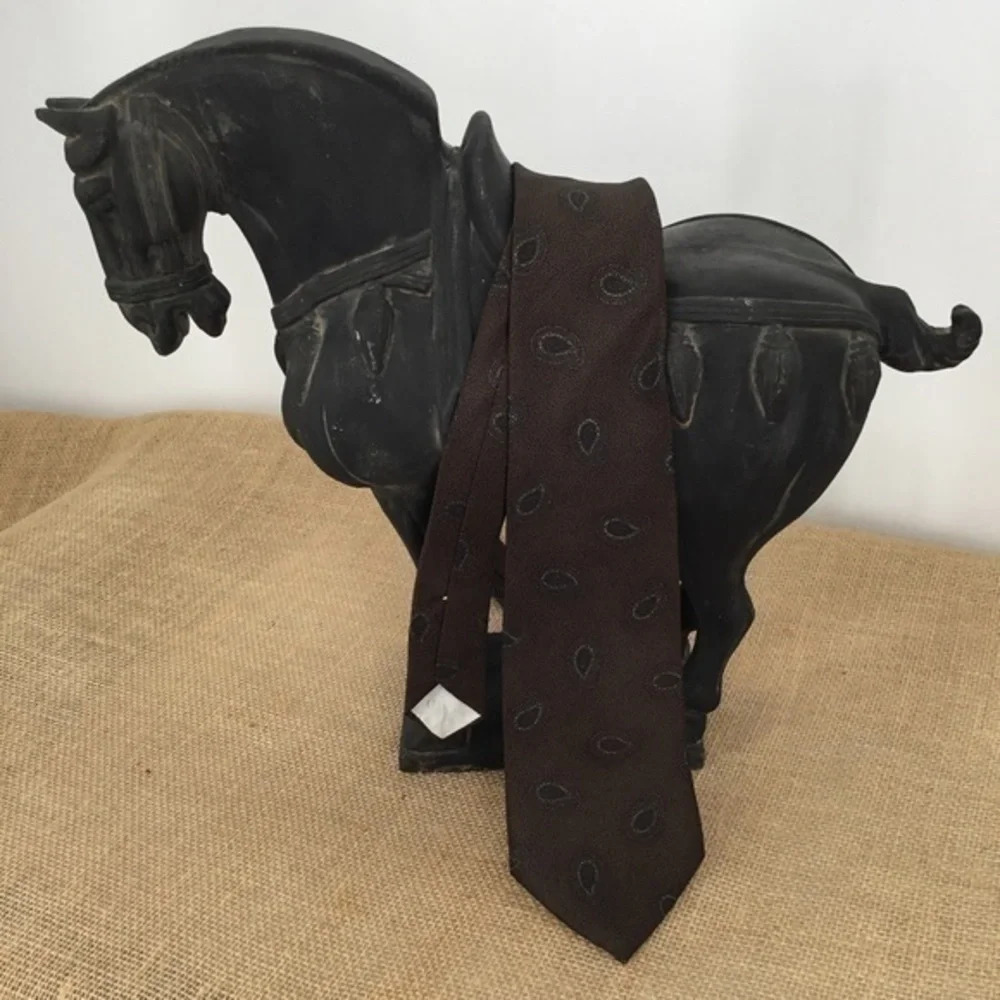 Oscar de la Renta Couture Vintage Men’s Silk Tie